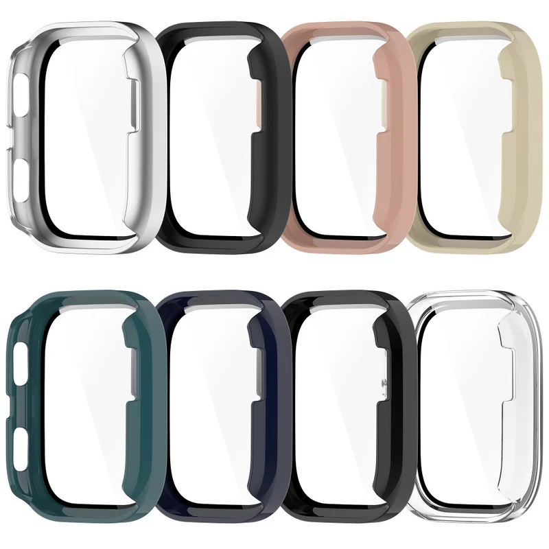 Super Gut Amazfit Bip 6 Glas und Silikon Hülle
