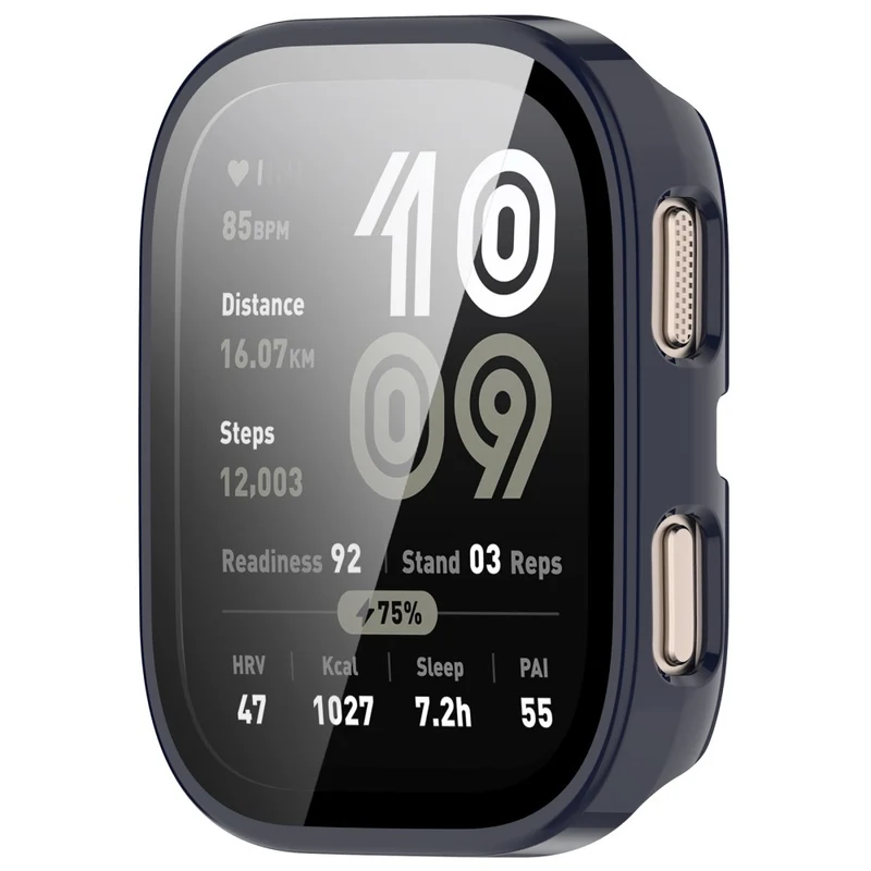 Super Gut Amazfit Bip 6 Glas und Silikon Hülle