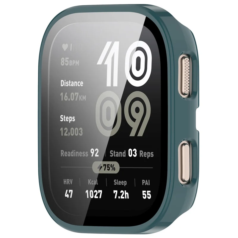 Super Gut Amazfit Bip 6 Glas und Silikon Hülle