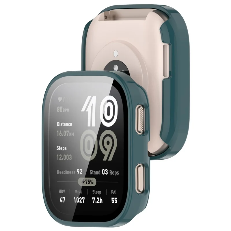 Super Gut Amazfit Bip 6 Glas und Silikon Hülle