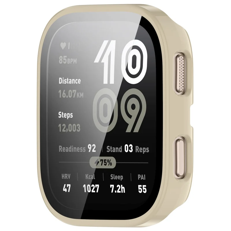 Super Gut Amazfit Bip 6 Glas und Silikon Hülle