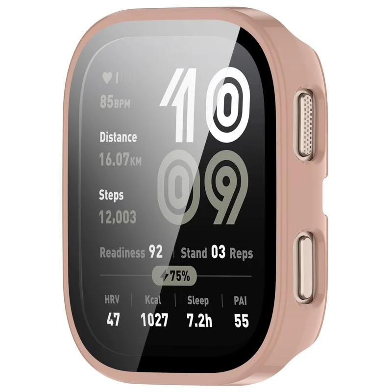 Super Gut Amazfit Bip 6 Glas und Silikon Hülle