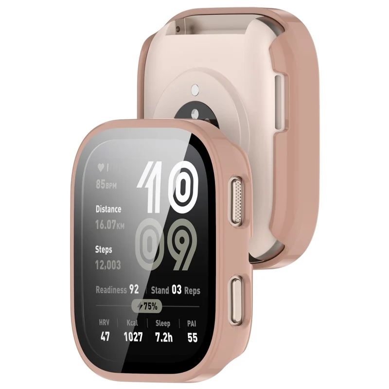 Super Gut Amazfit Bip 6 Glas und Silikon Hülle