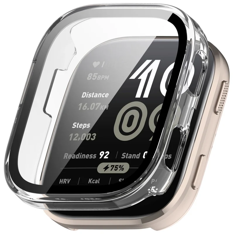 Super Gut Amazfit Bip 6 Glas und Silikon Hülle