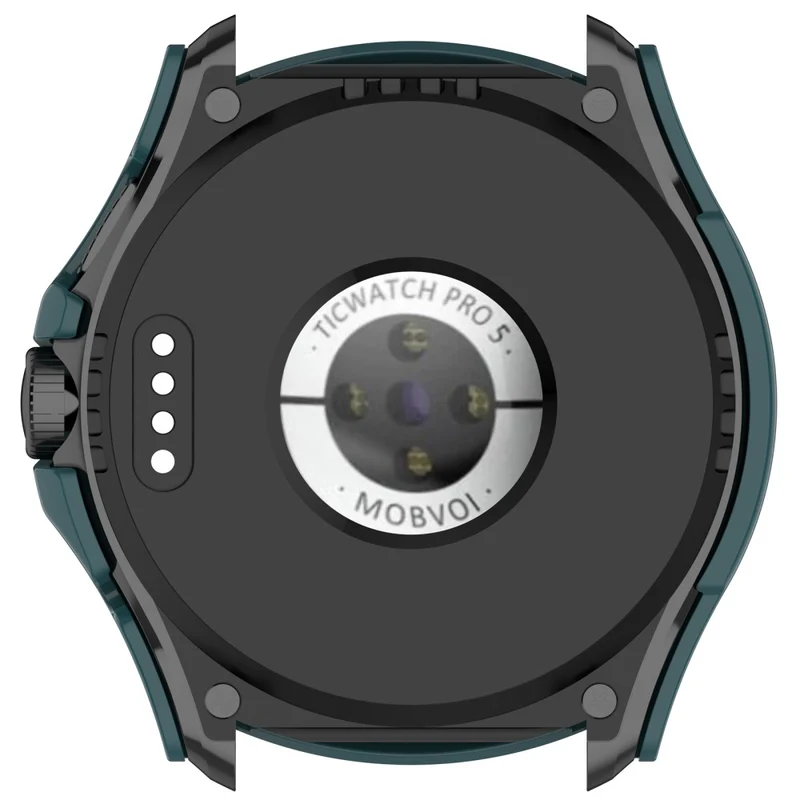 Mega Schön TicWatch Pro 5 Enduro Glas und Silikon Hülle