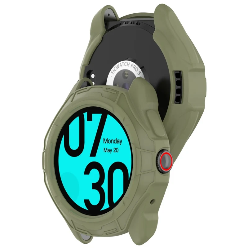 Auffallend Stilvoll TicWatch Pro 5 Enduro Silikon Hülle