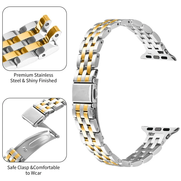 Bemerkenswert Prächtig Apple Smartwatch Metall Universell Armband