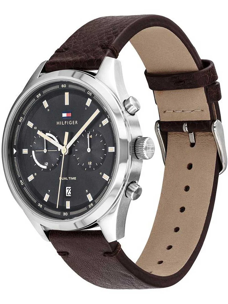 Tommy Hilfiger 1791729 Herren Armbanduhr • Lässiges Casual-Design • 5 ATM Wasserschutz
