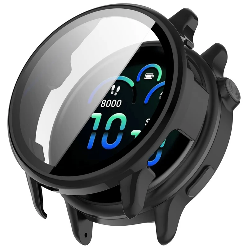 Mega Modisch Garmin Vivoactive 6 Glas und Silikon Hülle