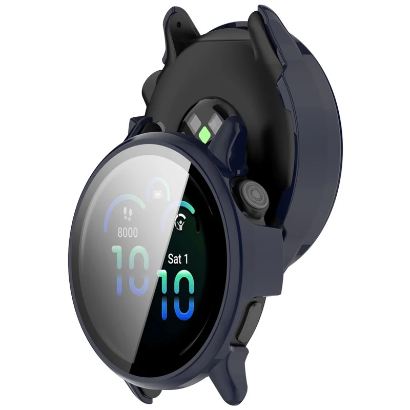 Mega Modisch Garmin Vivoactive 6 Glas und Silikon Hülle