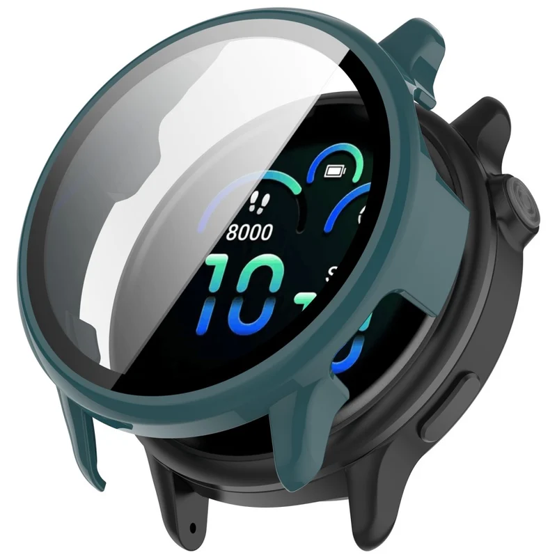 Mega Modisch Garmin Vivoactive 6 Glas und Silikon Hülle