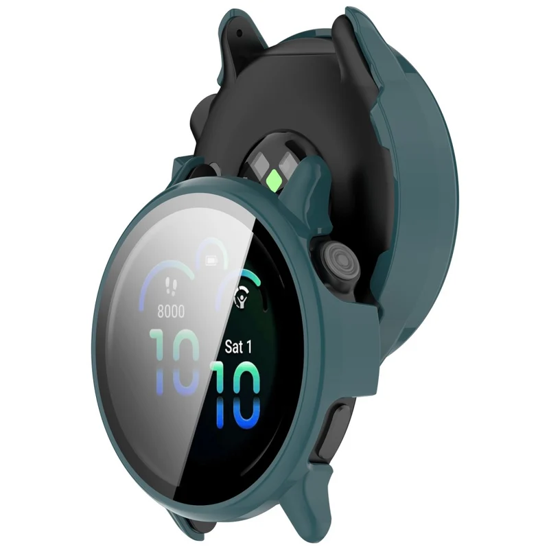 Mega Modisch Garmin Vivoactive 6 Glas und Silikon Hülle