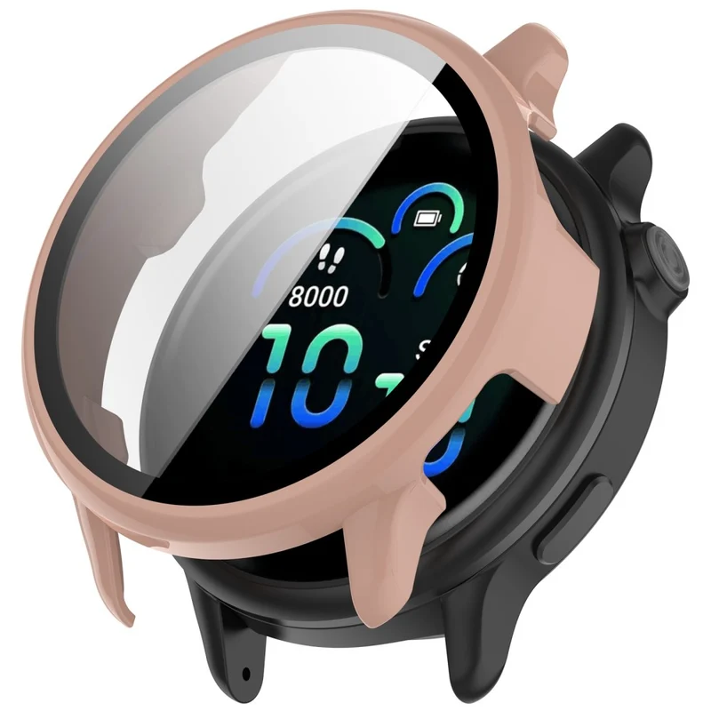 Mega Modisch Garmin Vivoactive 6 Glas und Silikon Hülle