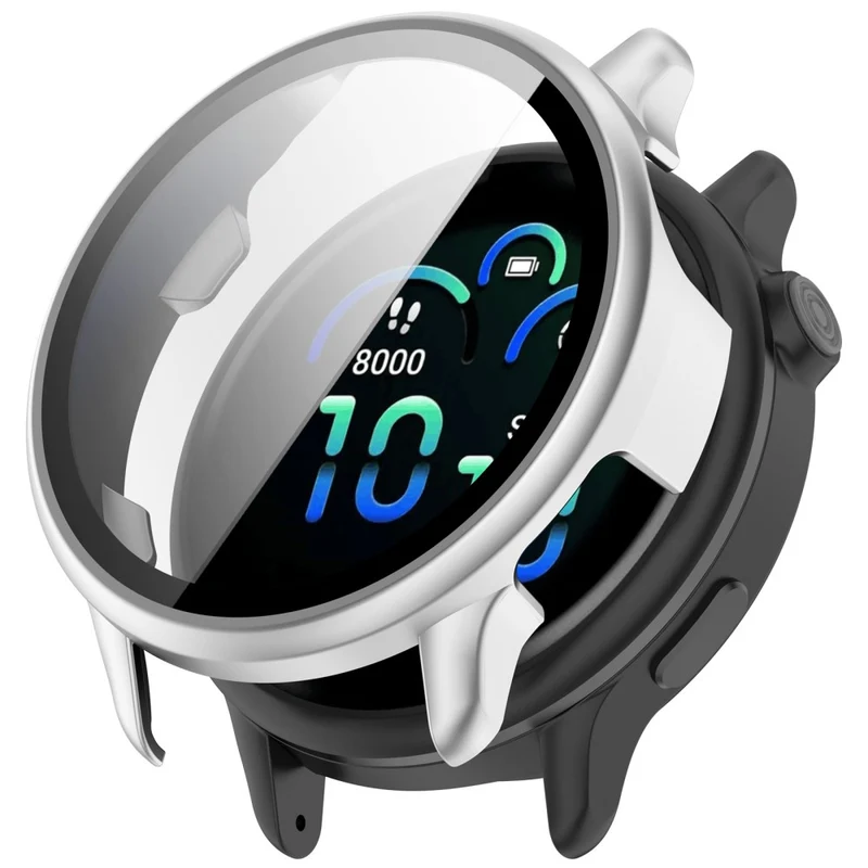 Mega Modisch Garmin Vivoactive 6 Glas und Silikon Hülle