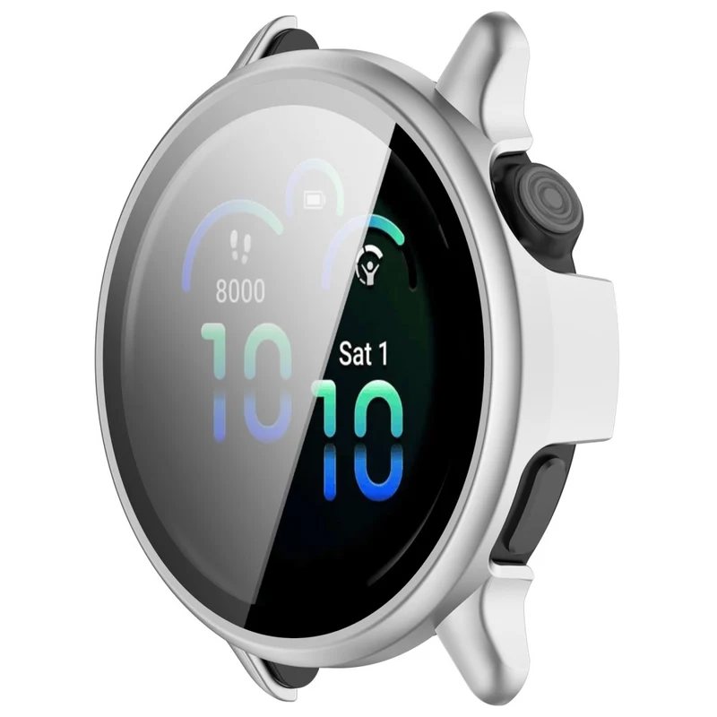 Mega Modisch Garmin Vivoactive 6 Glas und Silikon Hülle