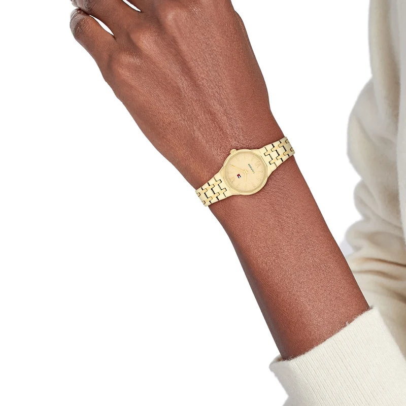 Tommy Hilfiger Mackenzie 1782886 Damen • Quarzwerk • Stilvolles Lederarmband