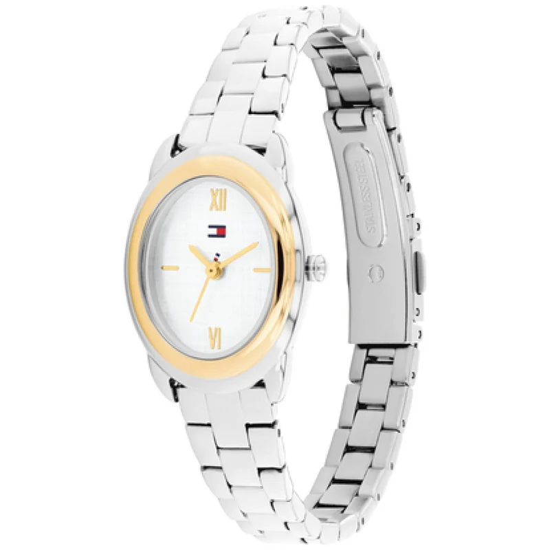 Tommy Hilfiger Demi Oval 1782874 Damen Armbanduhr • Ovales Gehäuse • Elegantes Design