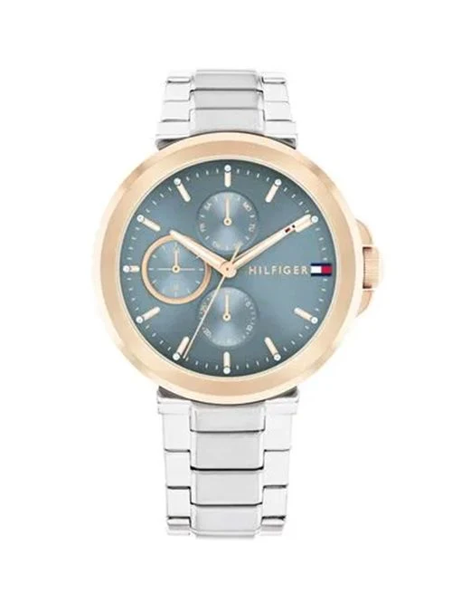 Tommy Hilfiger Jade 1782772 Damen Armbanduhr Bicolor • Quarzwerk • Edelstahlgehäuse 30 mm
