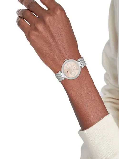 Tommy Hilfiger Jade 1782772 Damen Armbanduhr Bicolor • Quarzwerk • Edelstahlgehäuse 30 mm