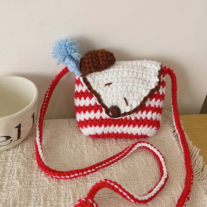 Funky Häkel Mini-Handtasche