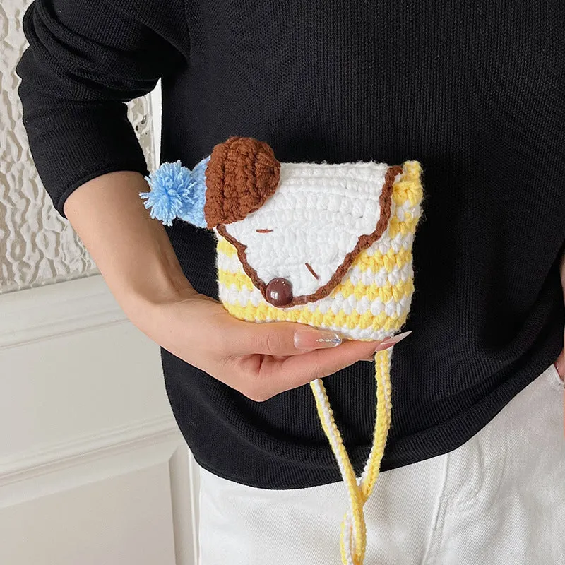 Funky Häkel Mini-Handtasche