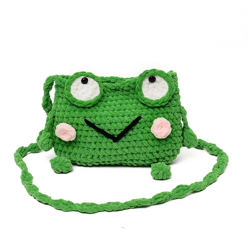 Spaß Charakter Häkelhandtasche