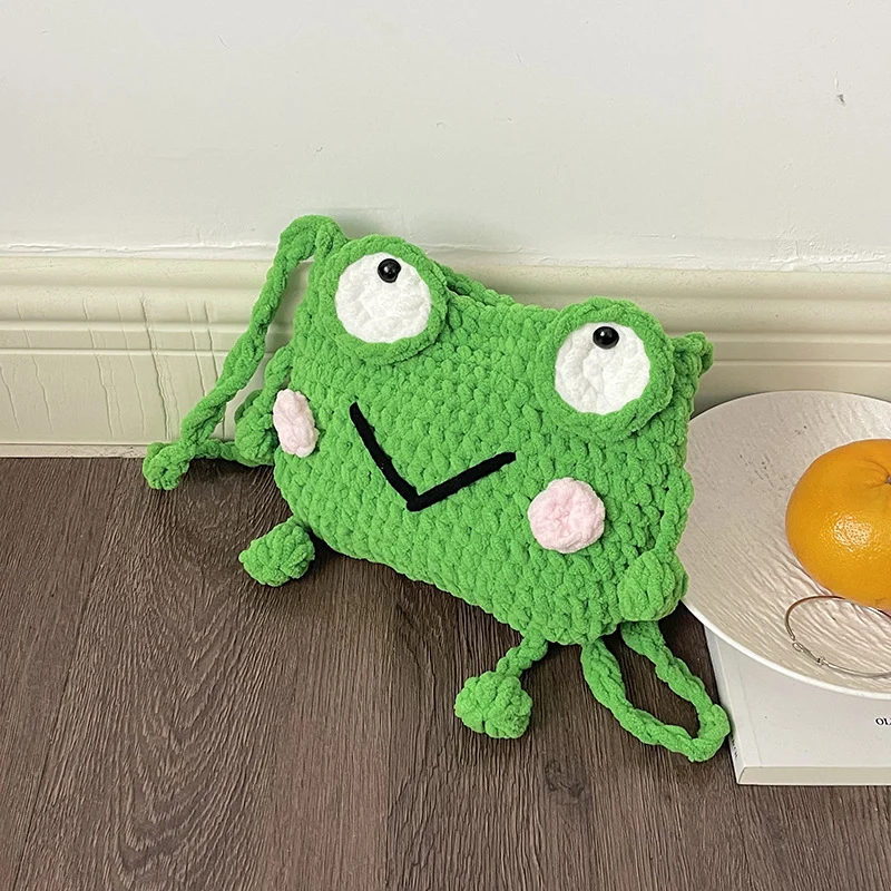 Spaß Charakter Häkelhandtasche