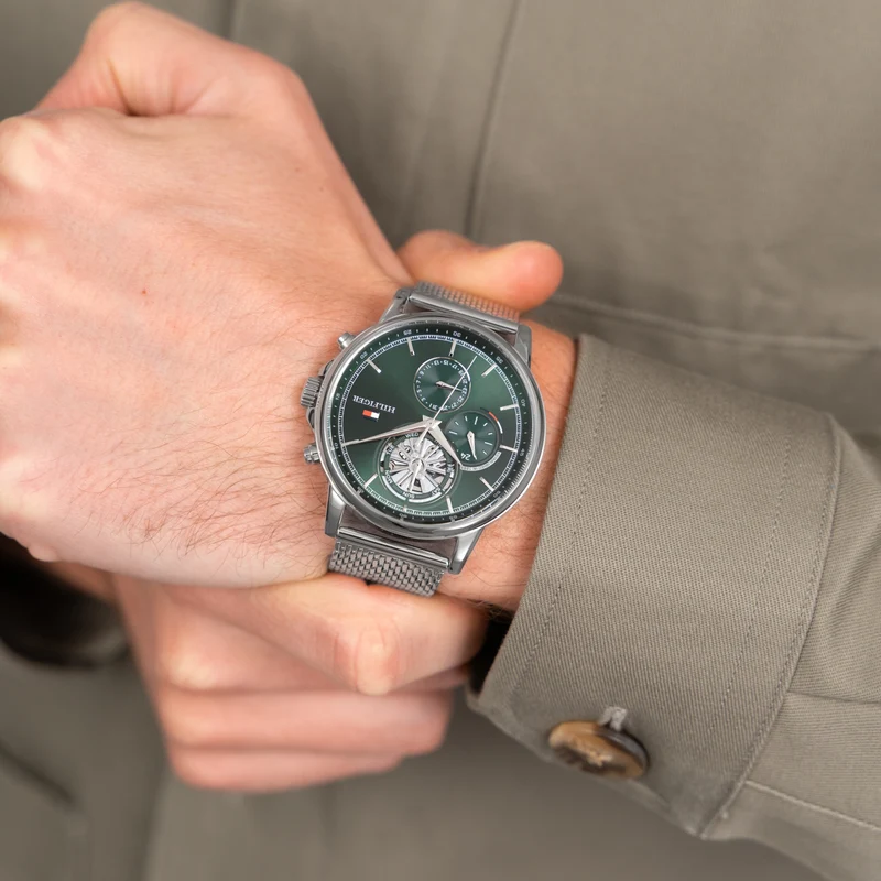 Tommy Hilfiger Stewart 1710608 Herrenuhr • Klassisches Design • Quarzwerk