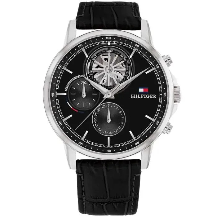 Tommy Hilfiger Stewart 1710605 Herren • Skeleton-Zifferblatt • Quarzwerk