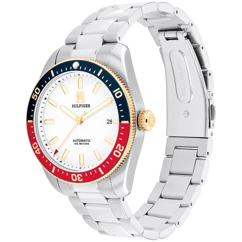 Tommy Hilfiger 1710551 Herren Armbanduhr • Quarzwerk • Zeitloses Design
