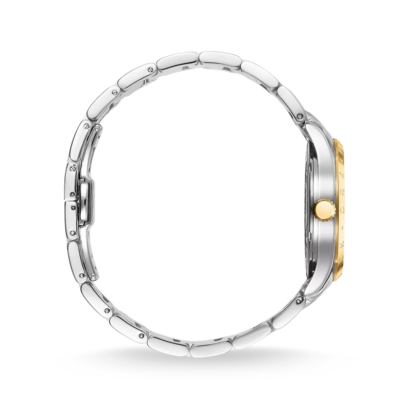 Thomas Sabo WA0433-291-202 Damenuhr Schmetterlinge Bicolor 34mm • Saphirbeschichtetes Mineralglas • MIYOTA GL34 Uhrwerk