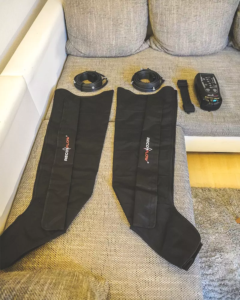 RecoFlow Recovery Boots mit Akku 6 Kammern Größe S