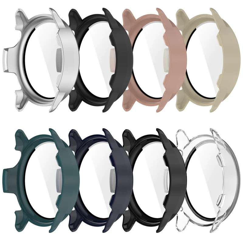 Mega Schön Garmin Vivoactive 6 Glas und Silikon Hülle