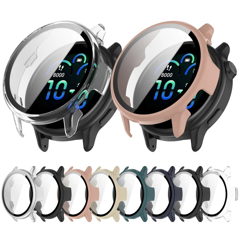 Mega Schön Garmin Vivoactive 6 Glas und Silikon Hülle