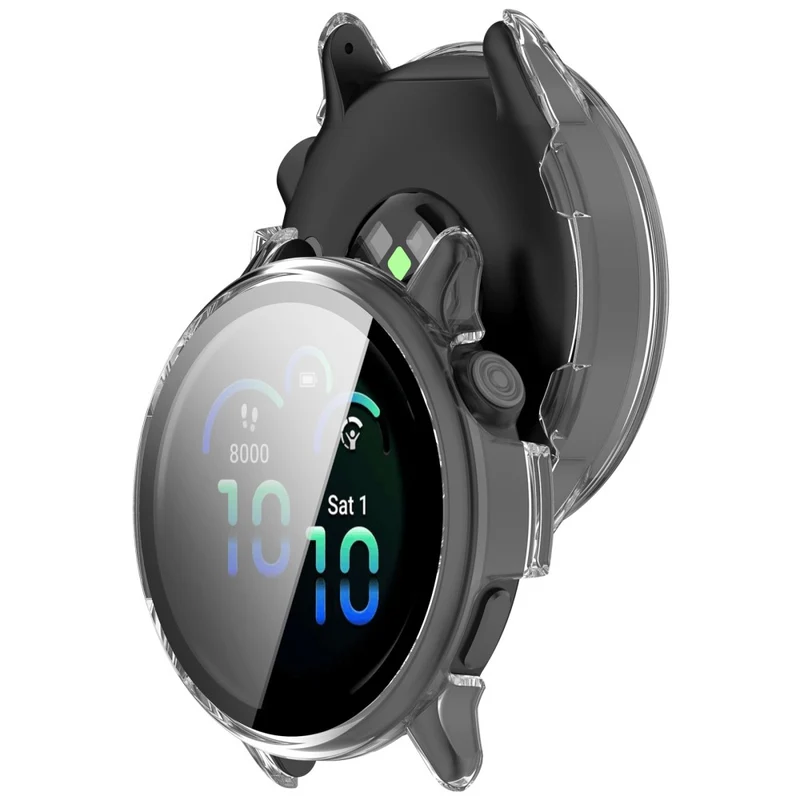 Mega Schön Garmin Vivoactive 6 Glas und Silikon Hülle