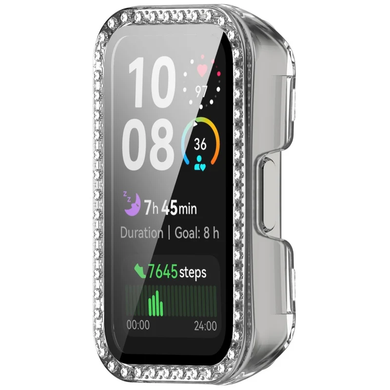 Super Stylisch Huawei Smartwatch Glas und Silikon Hülle
