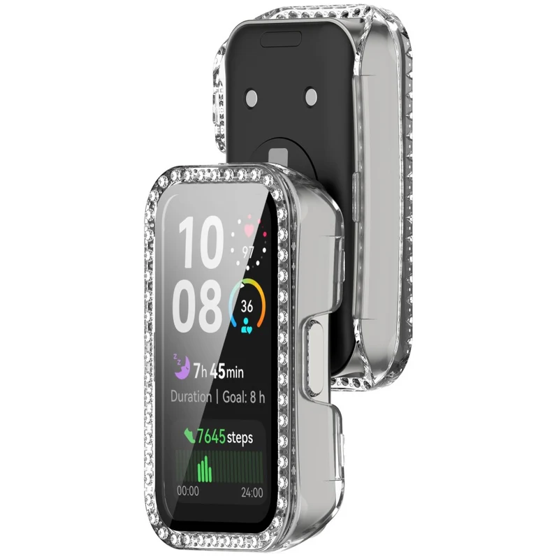 Super Stylisch Huawei Smartwatch Glas und Silikon Hülle