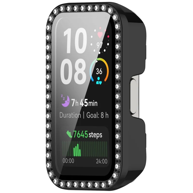 Super Stylisch Huawei Smartwatch Glas und Silikon Hülle