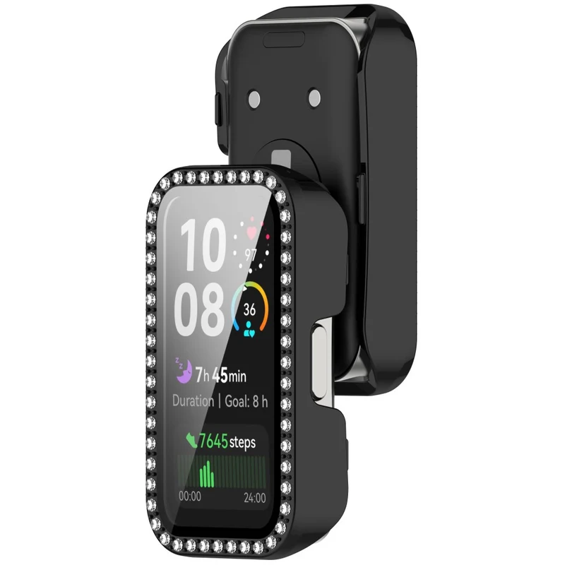 Super Stylisch Huawei Smartwatch Glas und Silikon Hülle