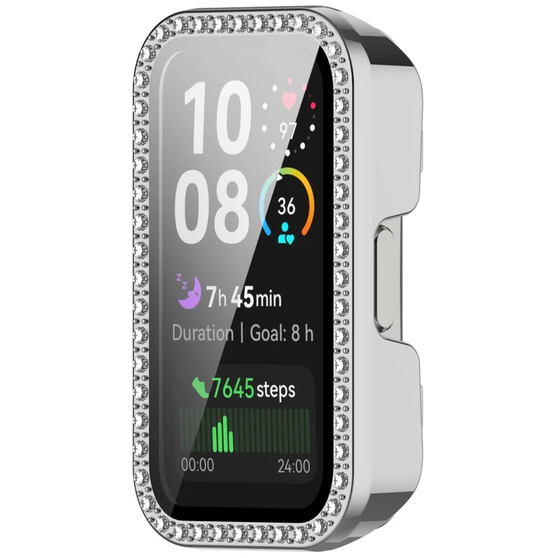 Super Stylisch Huawei Smartwatch Glas und Silikon Hülle