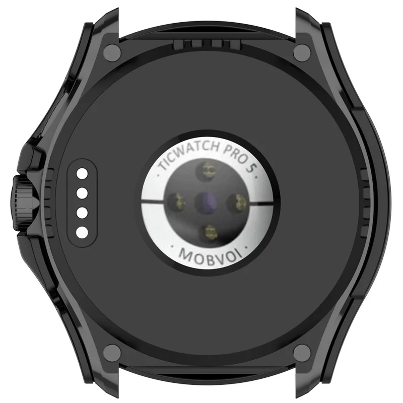 Auffallend Modisch TicWatch Pro 5 Enduro Glas und Silikon Hülle