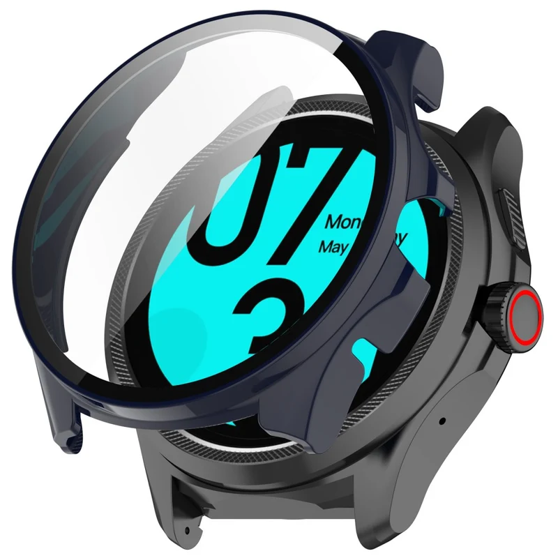 Auffallend Modisch TicWatch Pro 5 Enduro Glas und Silikon Hülle