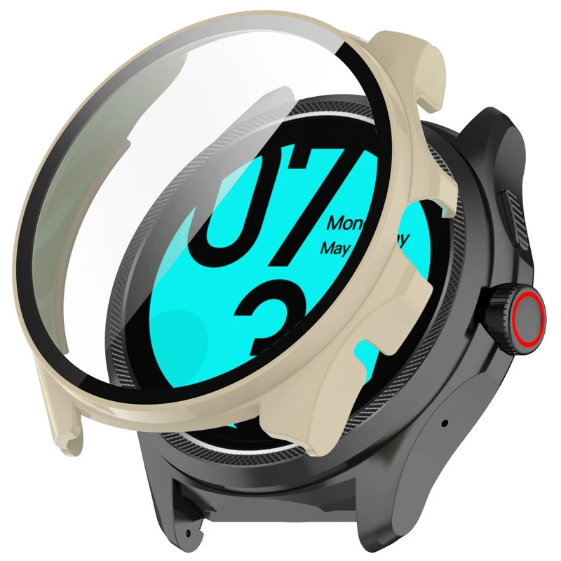 Auffallend Modisch TicWatch Pro 5 Enduro Glas und Silikon Hülle