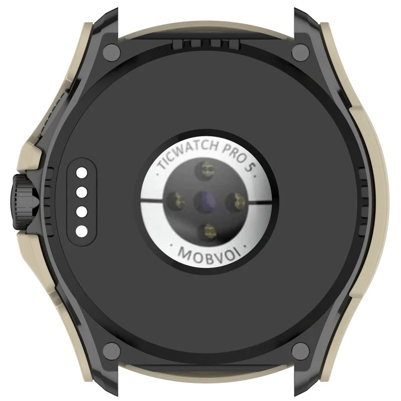 Auffallend Modisch TicWatch Pro 5 Enduro Glas und Silikon Hülle