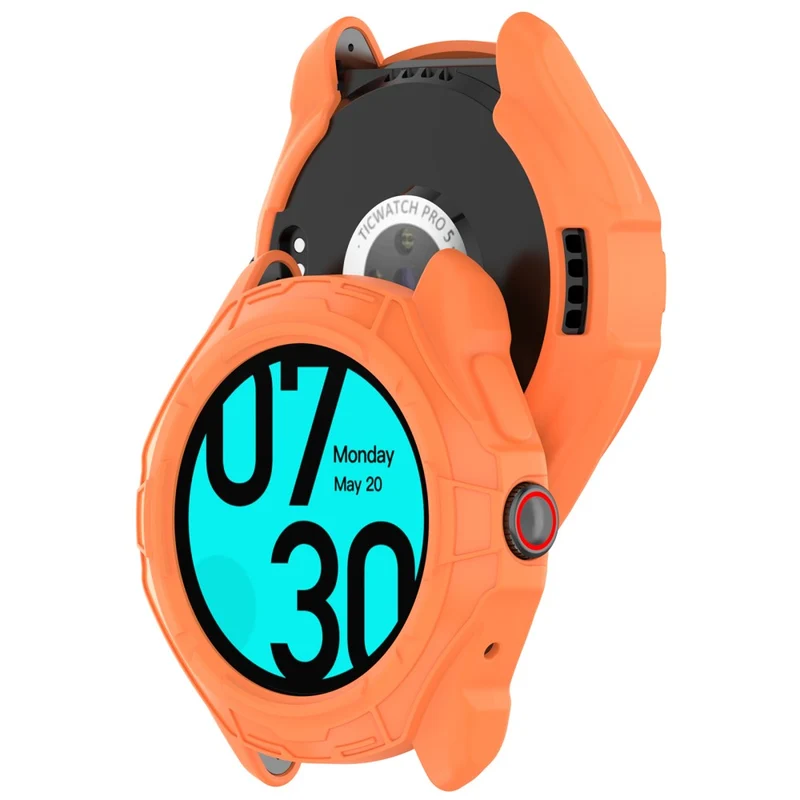 Mega Stylisch TicWatch Pro 5 Enduro Silikon Hülle