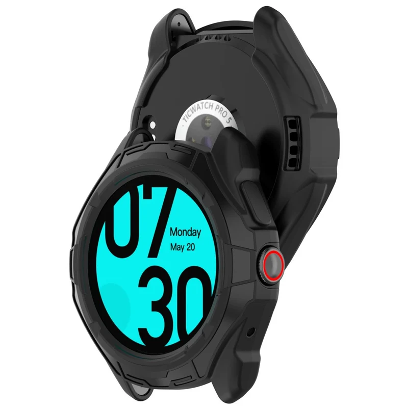 Mega Stylisch TicWatch Pro 5 Enduro Silikon Hülle