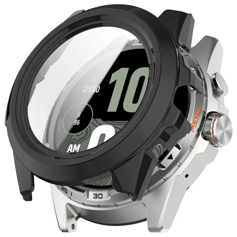 Supersauber TicWatch Atlas Glas und Silikon Hülle