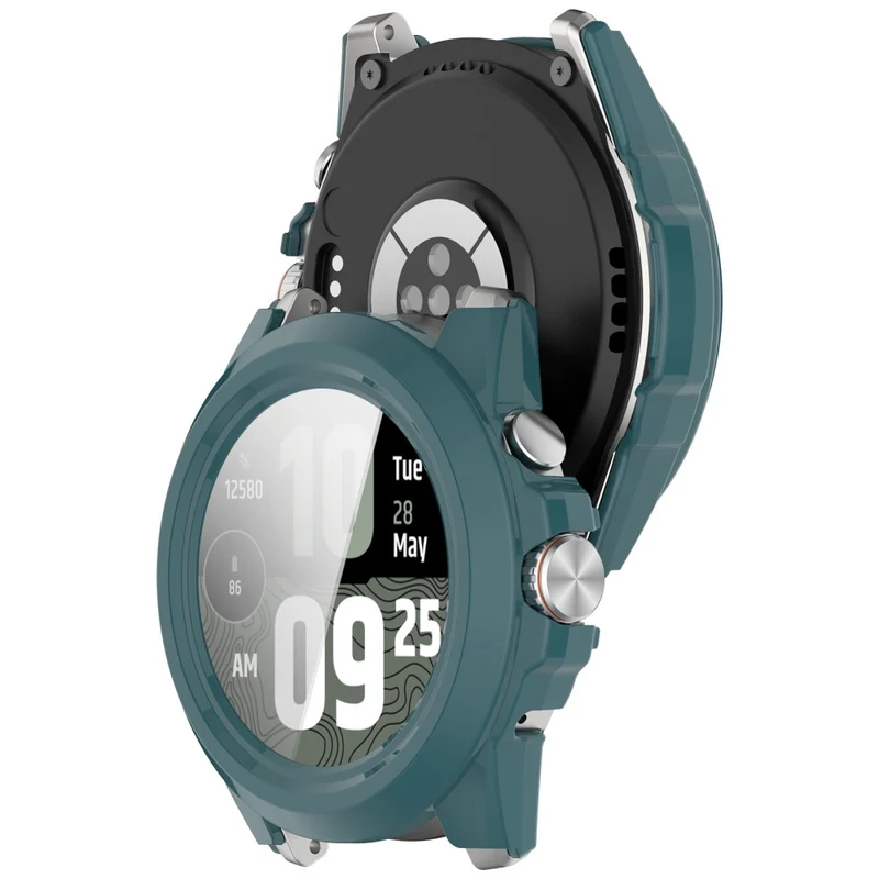 Supersauber TicWatch Atlas Glas und Silikon Hülle