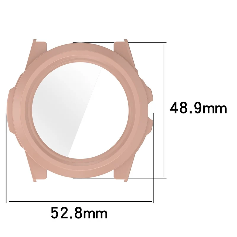Supersauber TicWatch Atlas Glas und Silikon Hülle