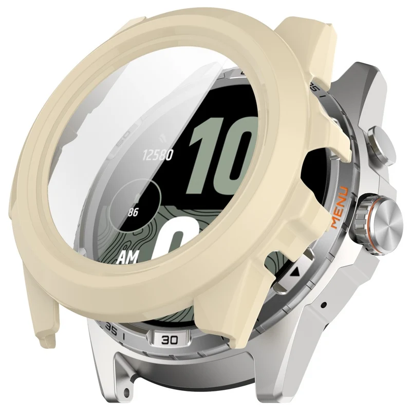 Supersauber TicWatch Atlas Glas und Silikon Hülle